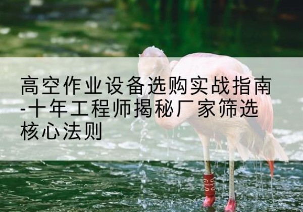 渑池剪叉式升降机厂家-高空作业设备选购实战指南-十年工程师揭秘厂家筛选核心法则